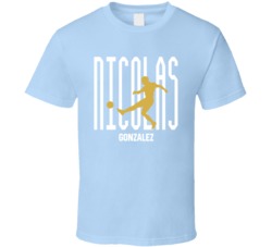 Nicolas Gonzalez Argentina World Cup 2022 T Shirt
