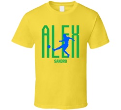 Alex Sandro Brazil World Cup 2022 T Shirt