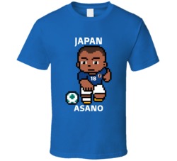 Takuma Asano Japan World Cup 2022 Tecmo Player T Shirt