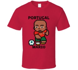 Joao Mario Portugal World Cup 2022 Tecmo Player T Shirt