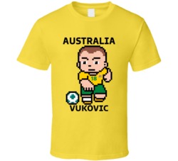 Danny Vukovic Australia World Cup 2022 Tecmo Player T Shirt