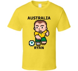 Mathew Ryan Australia World Cup 2022 Tecmo Player T Shirt