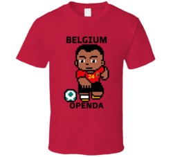 Lois Openda Belgium World Cup 2022 Tecmo Player T Shirt