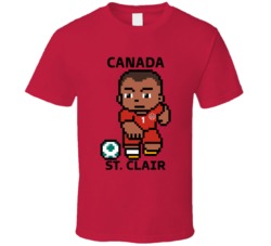 Dayne St Clair Canada World Cup 2022 Tecmo Player T Shirt