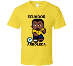 Robert Arboleda Ecuador World Cup 2022 Tecmo Player T Shirt