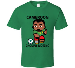 Eric Maxim Choupo-moting Cameroon World Cup 2022 Tecmo Player T Shirt