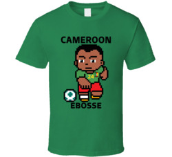 Enzo Ebosse Cameroon World Cup 2022 Tecmo Player T Shirt