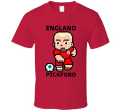 Jordan Pickford England World Cup 2022 Tecmo Player T Shirt