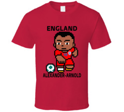 Trent Alexander-arnold England World Cup 2022 Tecmo Player T Shirt