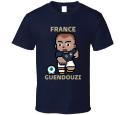 Matteo Guendouzi France World Cup 2022 Tecmo Player T Shirt