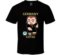 Mario Gotze Germany World Cup 2022 Tecmo Player T Shirt