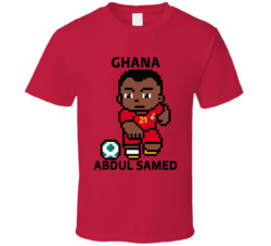 Salis Abdul Samed Ghana World Cup 2022 Tecmo Player T Shirt