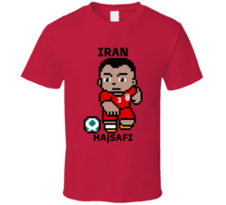 Ehsan Hajsafi Iran World Cup 2022 Tecmo Player T Shirt