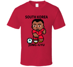 Yoon Jong-gyu South Korea World Cup 2022 Tecmo Player T Shirt