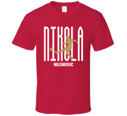 Nikola Milenkovic Serbia World Cup 2022 T Shirt