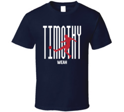 Timothy Weah Usa World Cup 2022 T Shirt