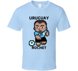 Sergio Rochet Uruguay World Cup 2022 Tecmo Player T Shirt