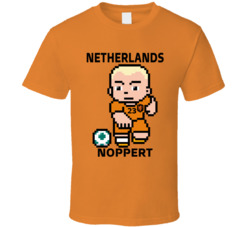 Andries Noppert Netherlands World Cup 2022 Tecmo Player T Shirt