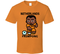 Jeremie Frimpong Netherlands World Cup 2022 Tecmo Player T Shirt