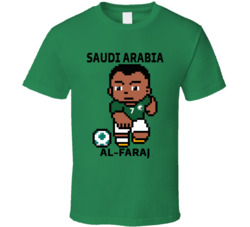 Salman Al-faraj Saudi Arabia World Cup 2022 Tecmo Player T Shirt