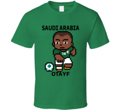 Abdullah Otayf Saudi Arabia World Cup 2022 Tecmo Player T Shirt