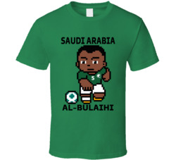 Ali Al-bulaihi Saudi Arabia World Cup 2022 Tecmo Player T Shirt