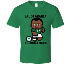 Firas Al-buraikan Saudi Arabia World Cup 2022 Tecmo Player T Shirt