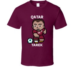 Mostafa Tarek Qatar World Cup 2022 Tecmo Player T Shirt