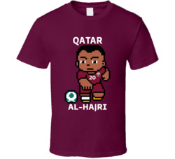 Salem Al-hajri Qatar World Cup 2022 Tecmo Player T Shirt
