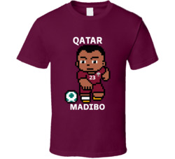 Assim Madibo Qatar World Cup 2022 Tecmo Player T Shirt