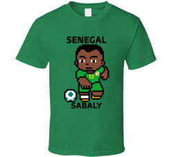 Youssouf Sabaly Senegal World Cup 2022 Tecmo Player T Shirt