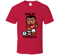 Ben Cabango Wales World Cup 2022 Tecmo Player T Shirt