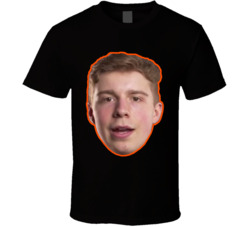 Tristan Luneau Anaheim Hockey Fan Big Head T Shirt