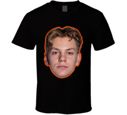 Pavel Mintyukov Anaheim Hockey Fan Big Head T Shirt