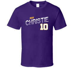 Max Christie 10 Favorite Player Los Angeles L Basketball Fan T Shirt