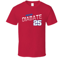 Moussa Diabate 25 Favorite Player Los Angeles C Basketball Fan T Shirt