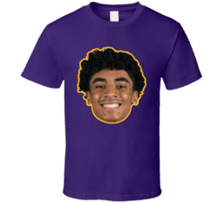 Max Christie Los Angeles L Basketball Fan Big Head T Shirt
