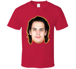 Parker Bell Calgary Hockey Fan Big Head T Shirt