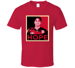 Dominic James Chicago Hockey Fan Hope Style T Shirt