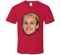 Aidan Thompson Chicago Hockey Fan Big Head T Shirt