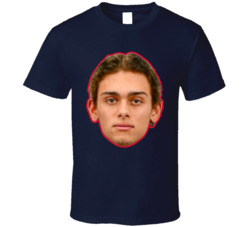 Luca Del Bel Belluz Columbus Hockey Fan Big Head T Shirt