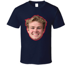 James Fisher Columbus Hockey Fan Big Head T Shirt