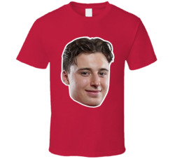 Marco Kasper Detroit Hockey Fan Big Head T Shirt