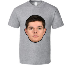 Kaleb Lawrence Los Angeles Hockey Fan Big Head T Shirt