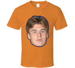 Samuel Jonsson Edmonton Hockey Fan Big Head T Shirt