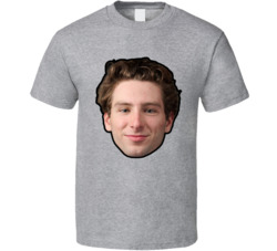 Jack Hughes Los Angeles Hockey Fan Big Head T Shirt