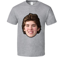 Jack Sparkes Los Angeles Hockey Fan Big Head T Shirt