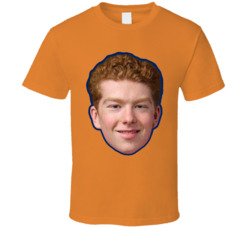 Reid Schaefer Edmonton Hockey Fan Big Head T Shirt