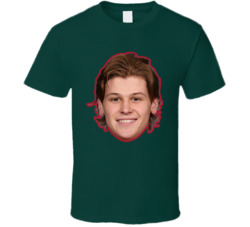 Hunter Haight Minnesota Hockey Fan Big Head T Shirt