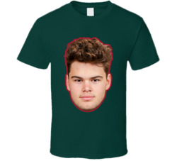 David Spacek Minnesota Hockey Fan Big Head T Shirt